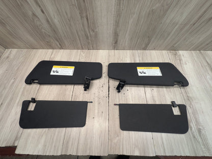 2009-2012 Mercedes-Benz E550 W212 Front Left Right Sun Visor SET A2128103710 OEM