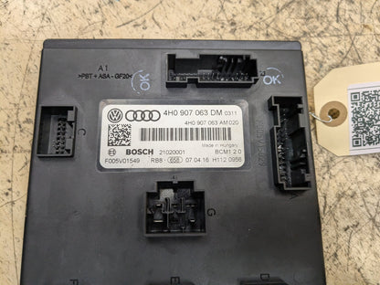 2012-2018 Audi A6 C7 BCM Body Control Module 4H0907063DM OEM
