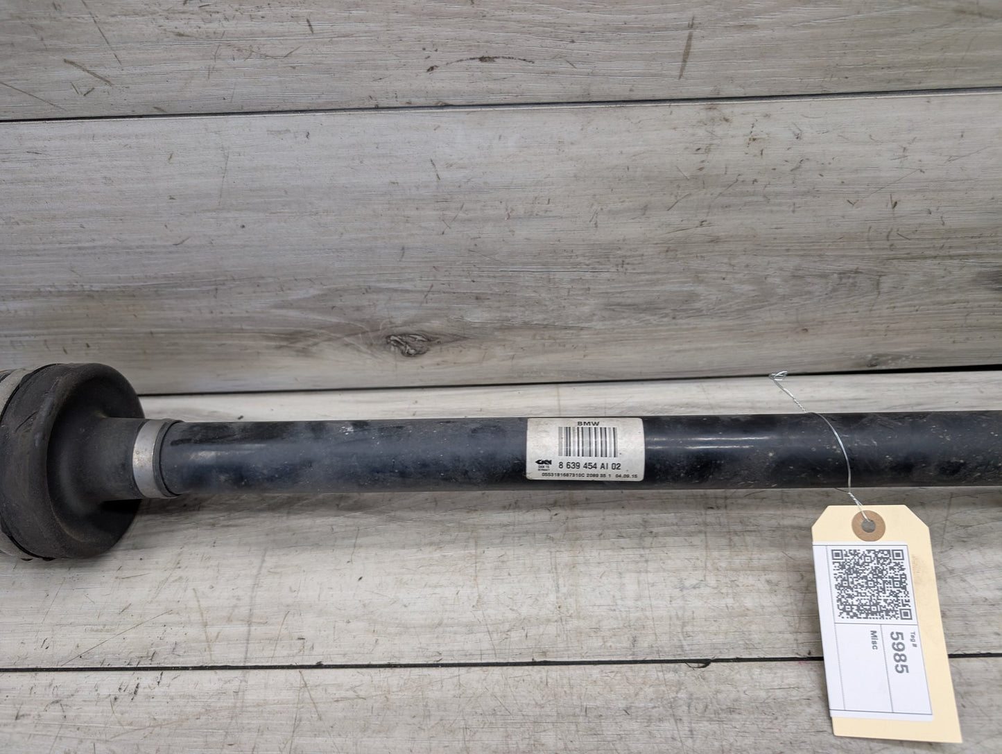 16-22 OEM BMW G11 G12 750 M760 Rear Right Passenger Output Half Shaft CV Axle