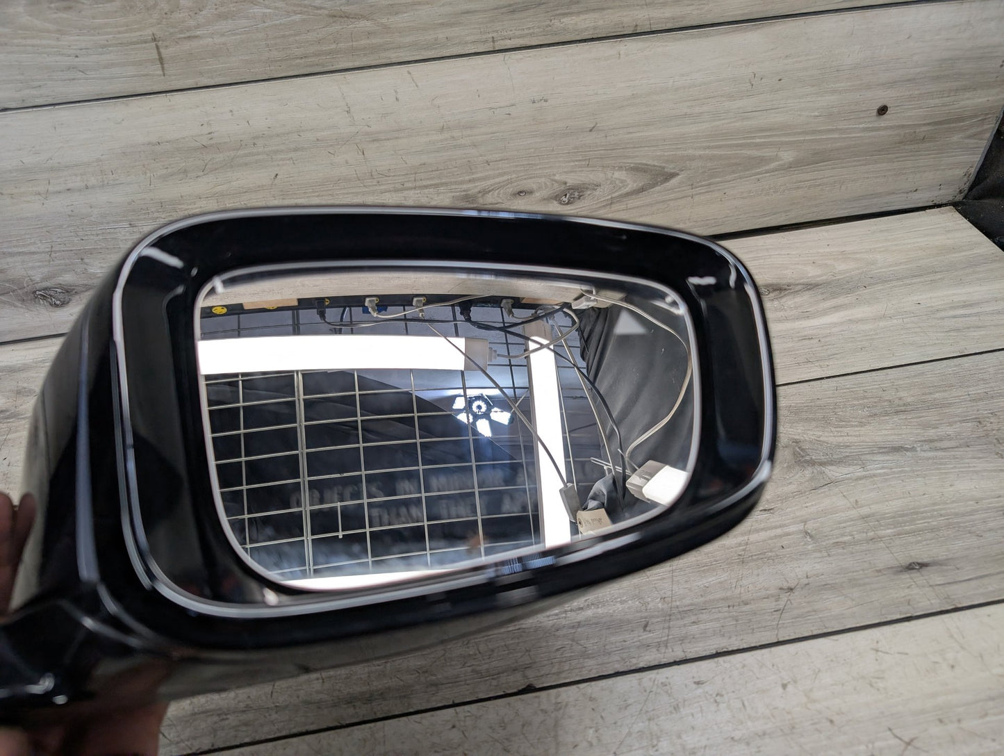 NOTE* OEM BMW G30 540 M550 Right Passenger Side Mirror Blind Spot SHADOW GLOSS
