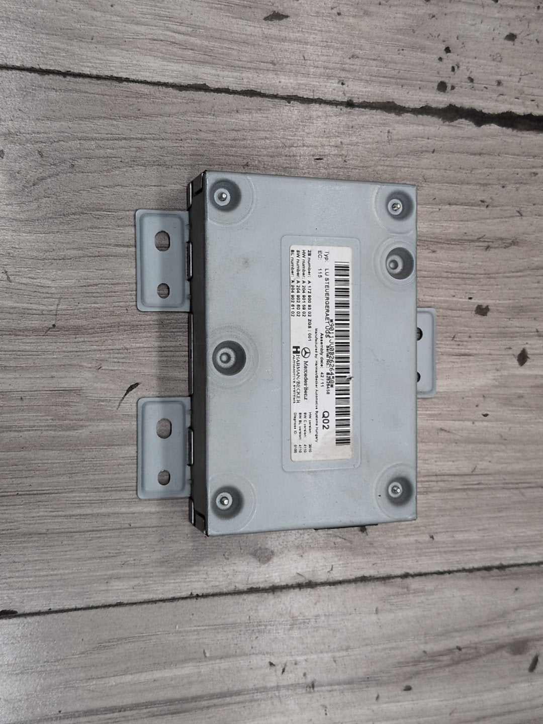 2009-2012 OEM Mercedes-Benz E550 W212 Communication Interface Cntrol Module