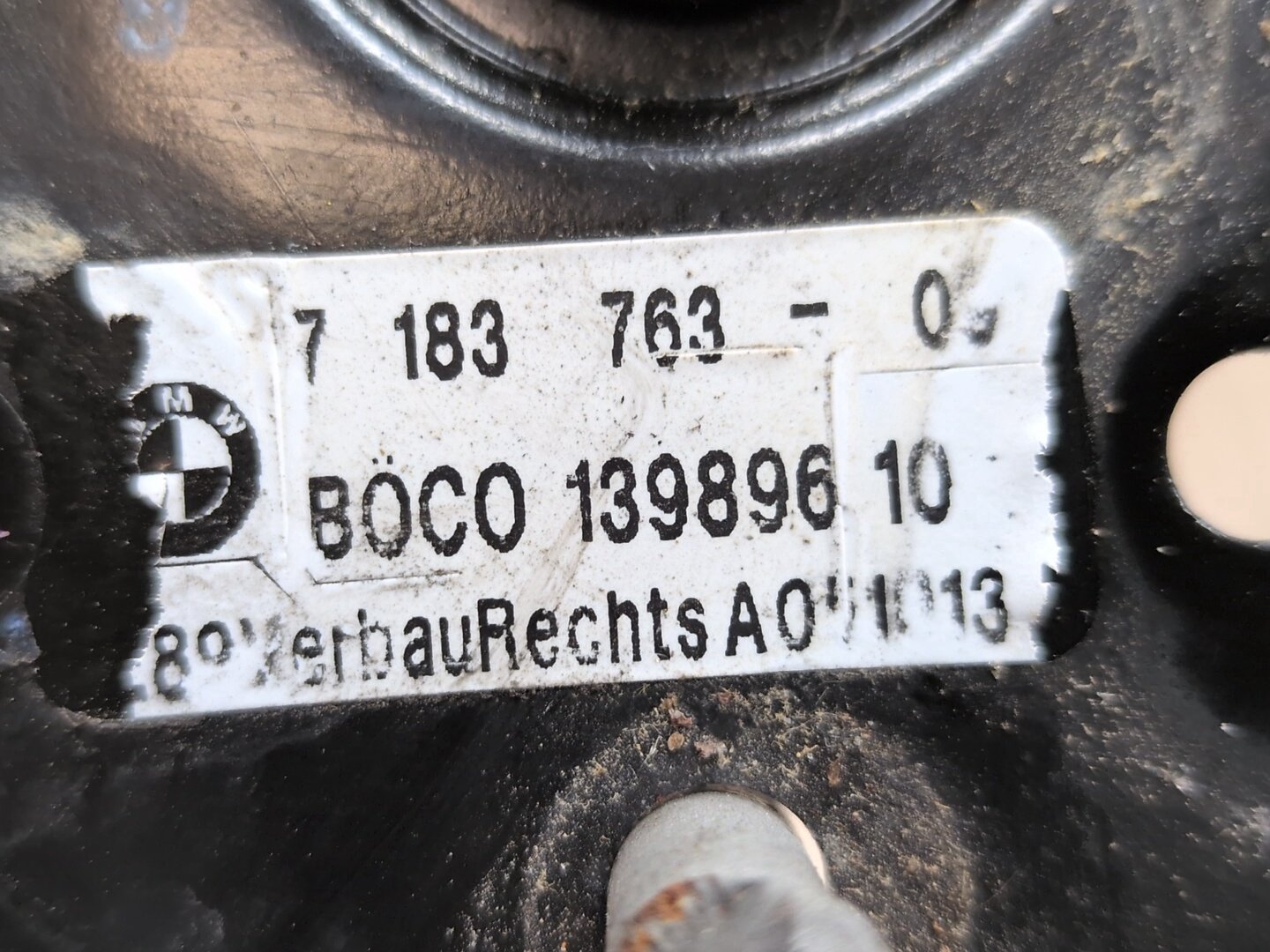 OEM BMW F01 F02 F10 F06 F12 F13 Hood Release Latch Cable W/ Hooks