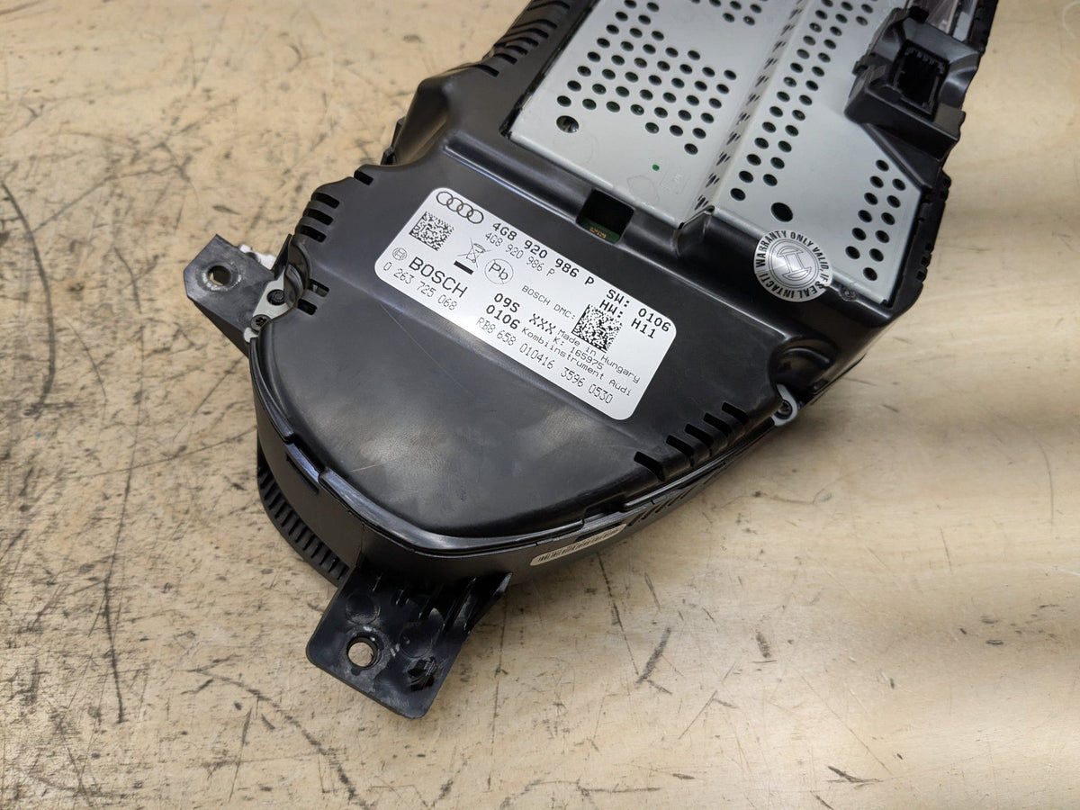 2012-2018 Audi A6 C7 Instrument Speedometer Guage Cluster 4G8920986P OEM