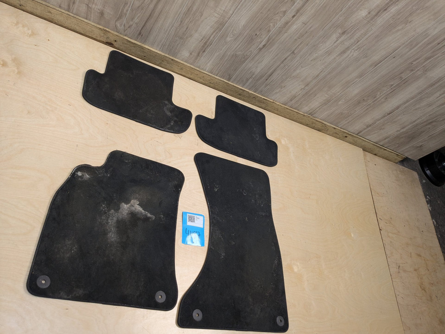 2008 - 2017 Audi S5 8T Front Rear Left Right Mat Carpet Floor Mats SET 8K1863691G