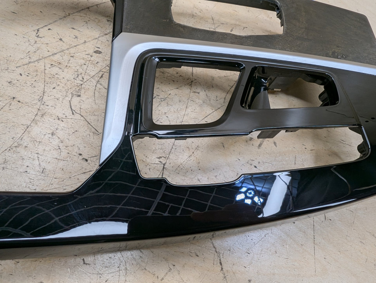 OEM BMW G01 G02 F97 F98 Central Console Poplar Wood Grain Trim Cover