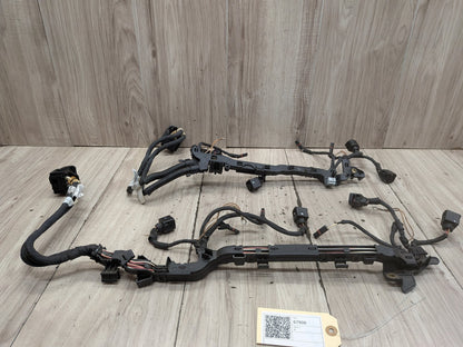 16-19 OEM BMW G11 G12 N63 Left Right Engine Injector Valve Wiring Harness SET