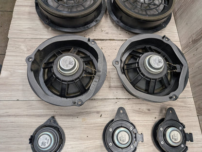 15-18 OEM Audi Q3 BOSE Subwoofer Sound Audio Speakers SET PN: 8U0035382A