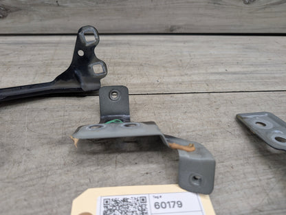 2017-2023 BMW 530i G30 Front Right Passenger Fender Brackets SET 7349618