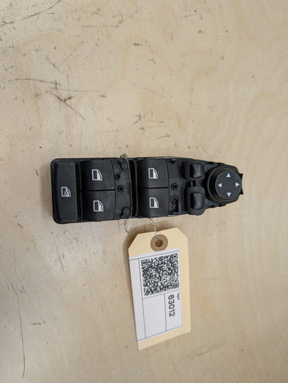 OEM BMW F06 F10 F25 F30 F80 Front Left Driver Main Master Power Window Switch