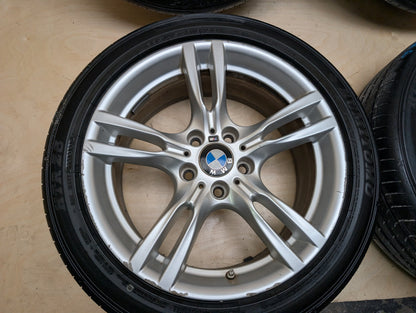 BMW OEM F30 F32 F33 Wheel Rim SET 7845881 Style 400M 18x8 18x8.5