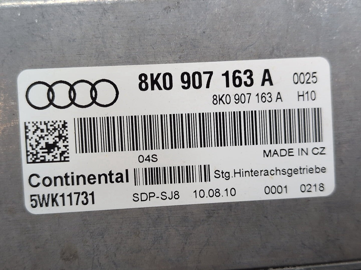 2010-2016 Audi S4 B8 Rear Differential Control Module 8K0907163A OEM