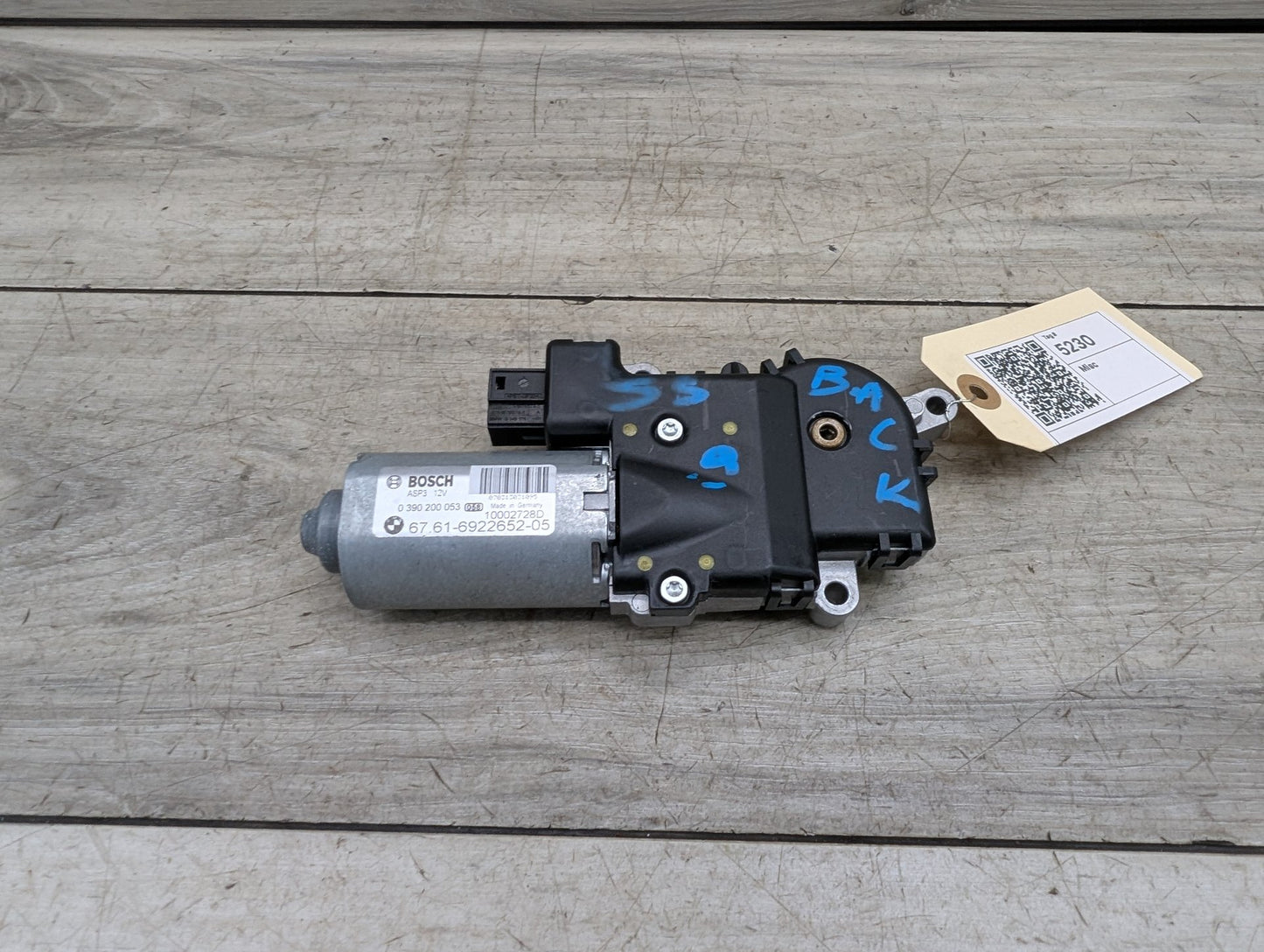 OEM BMW E53 E70 E83 X3 X5 Upper Sunroof Moon Roof Motor Unit