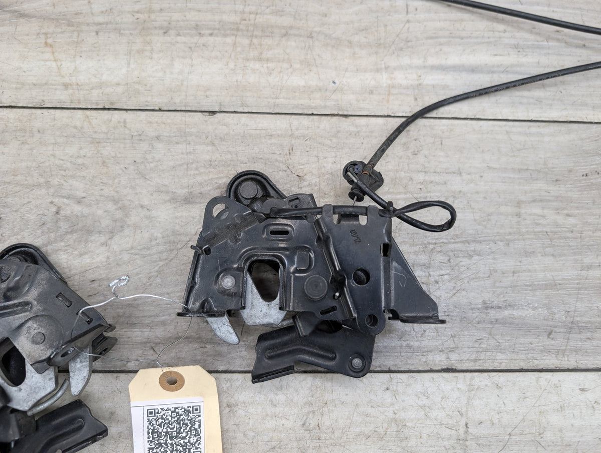 OEM BMW F02 F06 F10 F12 F13 M5 M6 Hood Left Right Hood Lock Latch w/ Cable SET
