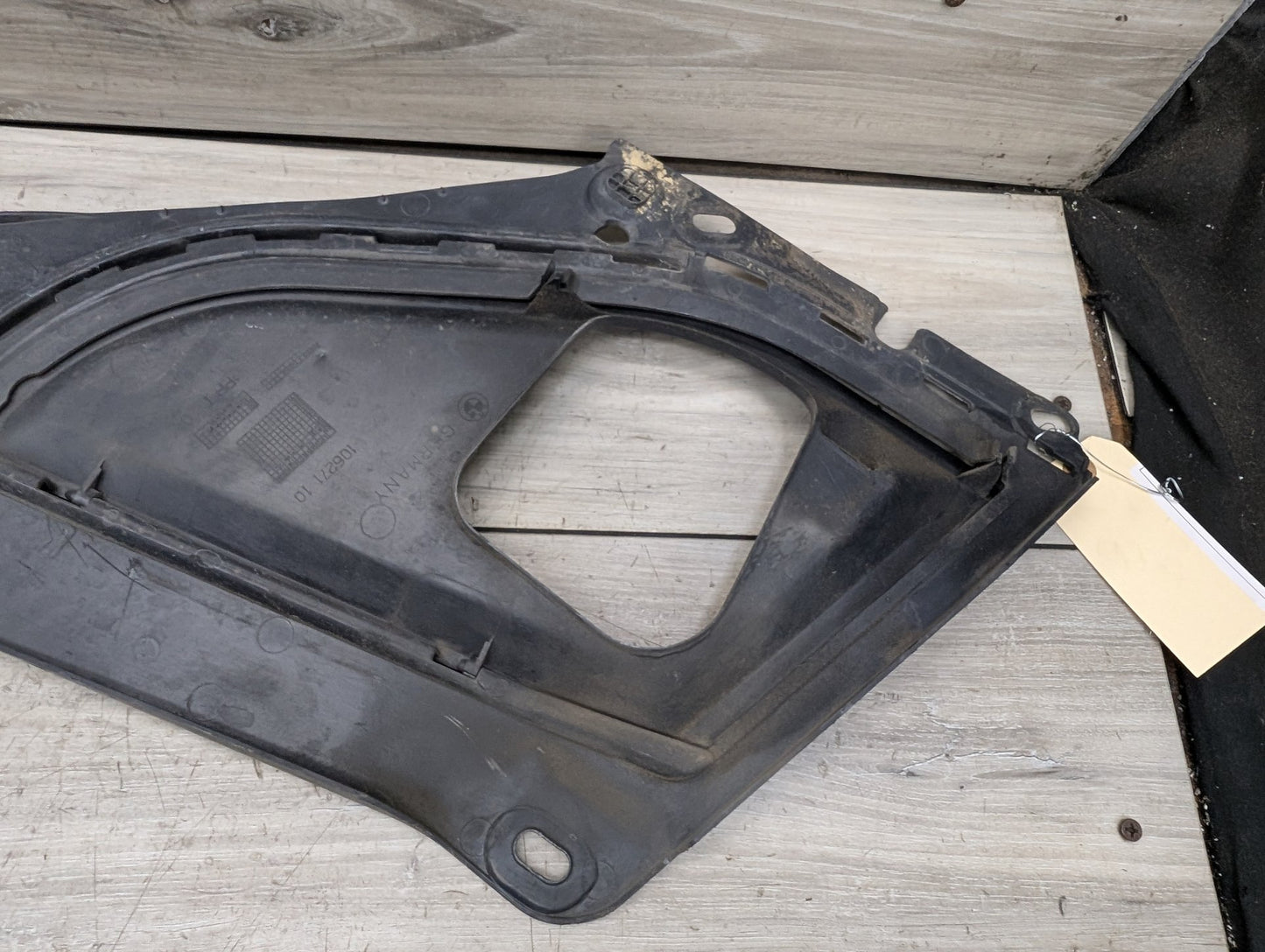 2011-2016 BMW 535i F10 Right Passenger Engine Bay Cover Panel Seal Trim 7019804