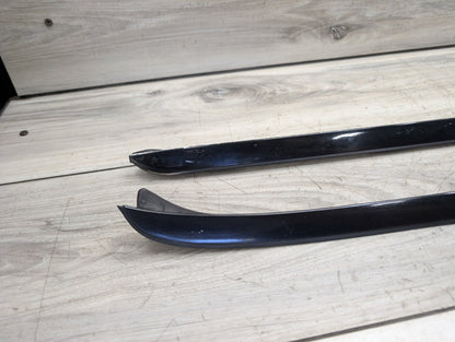 2007 - 2013 BMW X5 E70 Front Left Right Side Windshield Drip Trim Molding SET 7250395 N62B48B