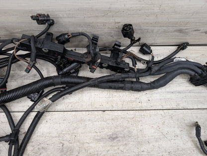 2014 - 2018 BMW X5 F15 Engine Motor Wiring Wire Harness 8654740 N63B44O1
