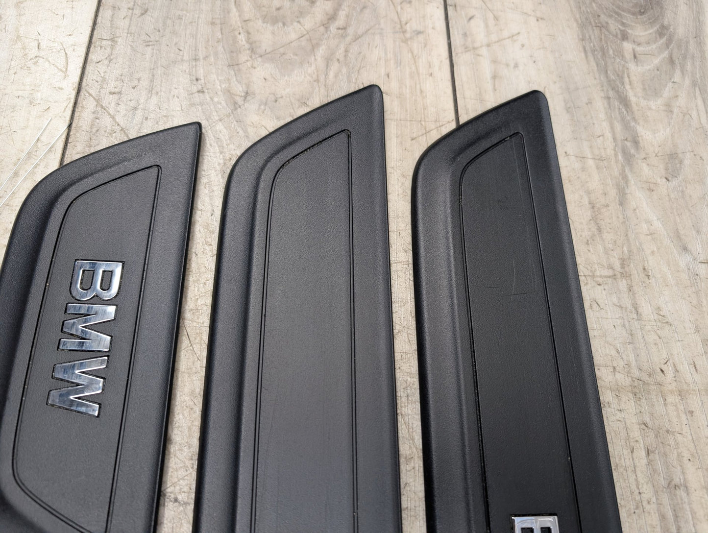 2011 - 2017 BMW X3 F25 Front Rear Left Right Scuff Plate Door Sill SET 7205811 N20B20A