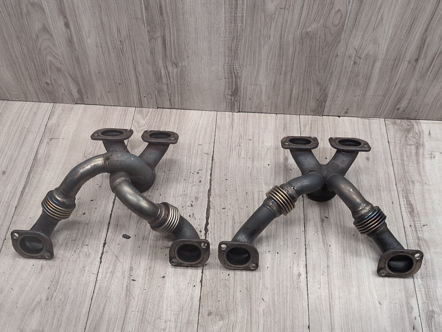 OEM BMW F06 F10 F85 F90 F95 X5M X6M M5 M6 Left Right Turbo Exhaust Manifold SET