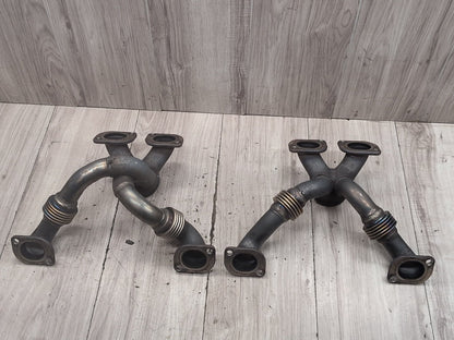 OEM BMW F06 F10 F85 F90 F95 X5M X6M M5 M6 Left Right Turbo Exhaust Manifold SET