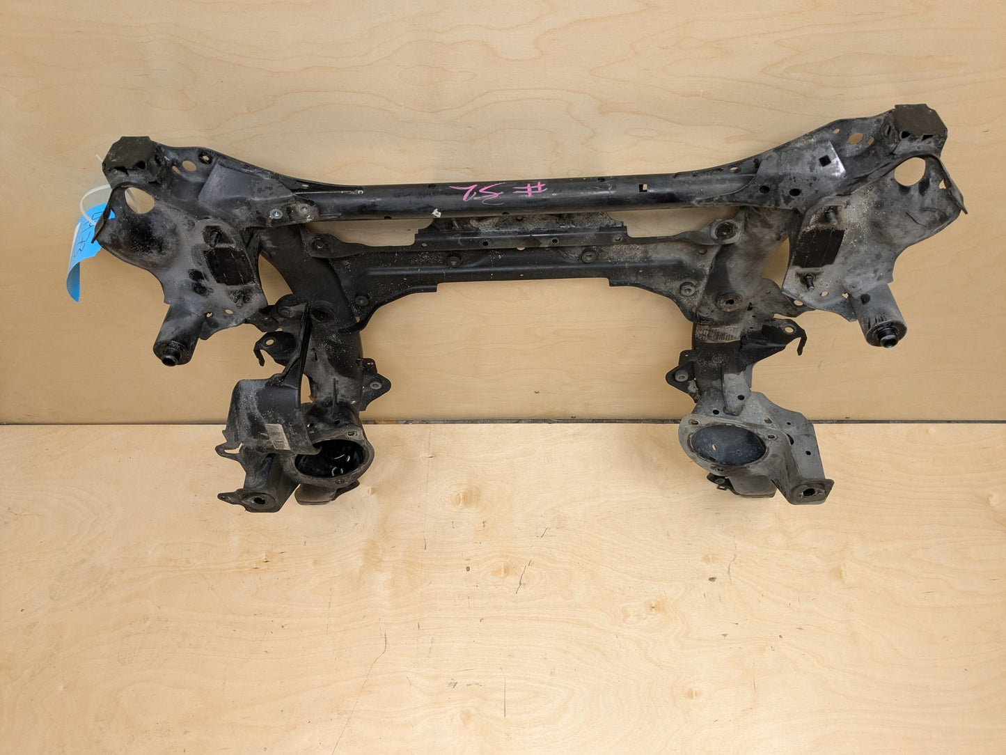 2018 BMW 340 F34- Front Axle Support Crossmember Subframe PN: 6872124