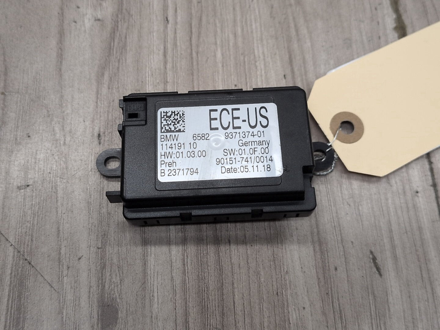 2016 - 2018 BMW 440i F36 Knob Controller Module 9371374 B58B30M0