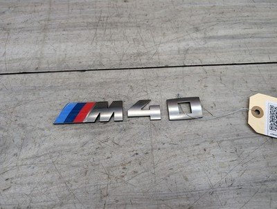 2018-2023 BMW X3 G01 Liftgate Trunk Lid Badge/ Letters 8094313 OEM