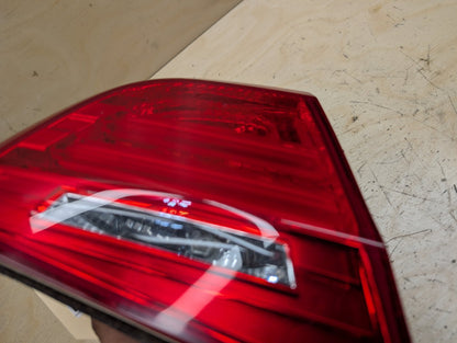 09-11 OEM BMW E90 328 335 M3 LCI Rear Left Driver Side Trunk Inner Tail Light