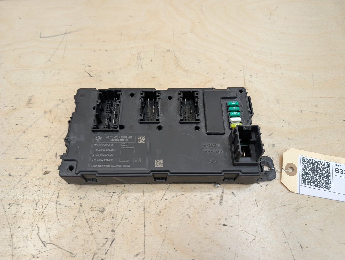 OEM BMW F22 F30 F32 F36 F80 F82 REM Rear Body Control Electronic Module BCM Box