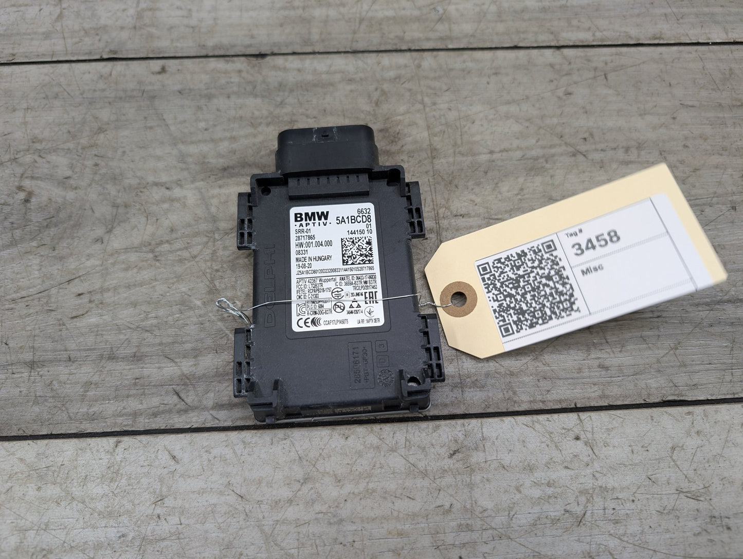 OEM BMW F90 G01 G05 G12 G20 G30 X3 X5 Blind Spot Lane Radar Sensor Module