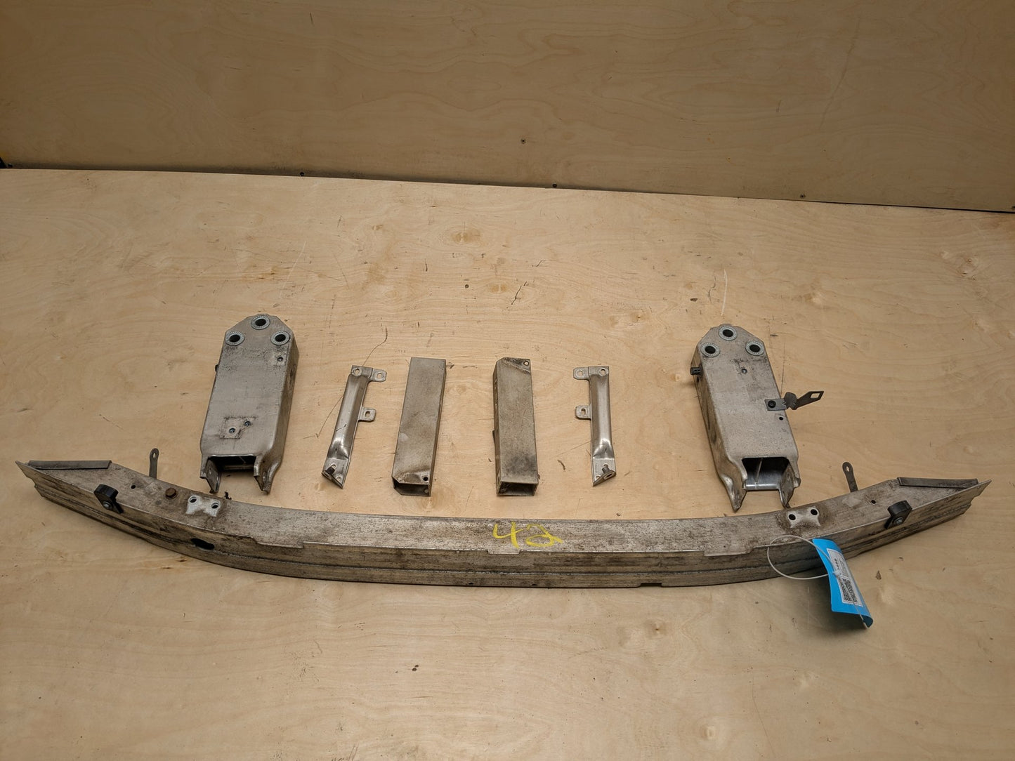 2011-2016 BMW 535i F10 - Front Reinforcement Crash Bar w/ Brackets SET PN: 7200706