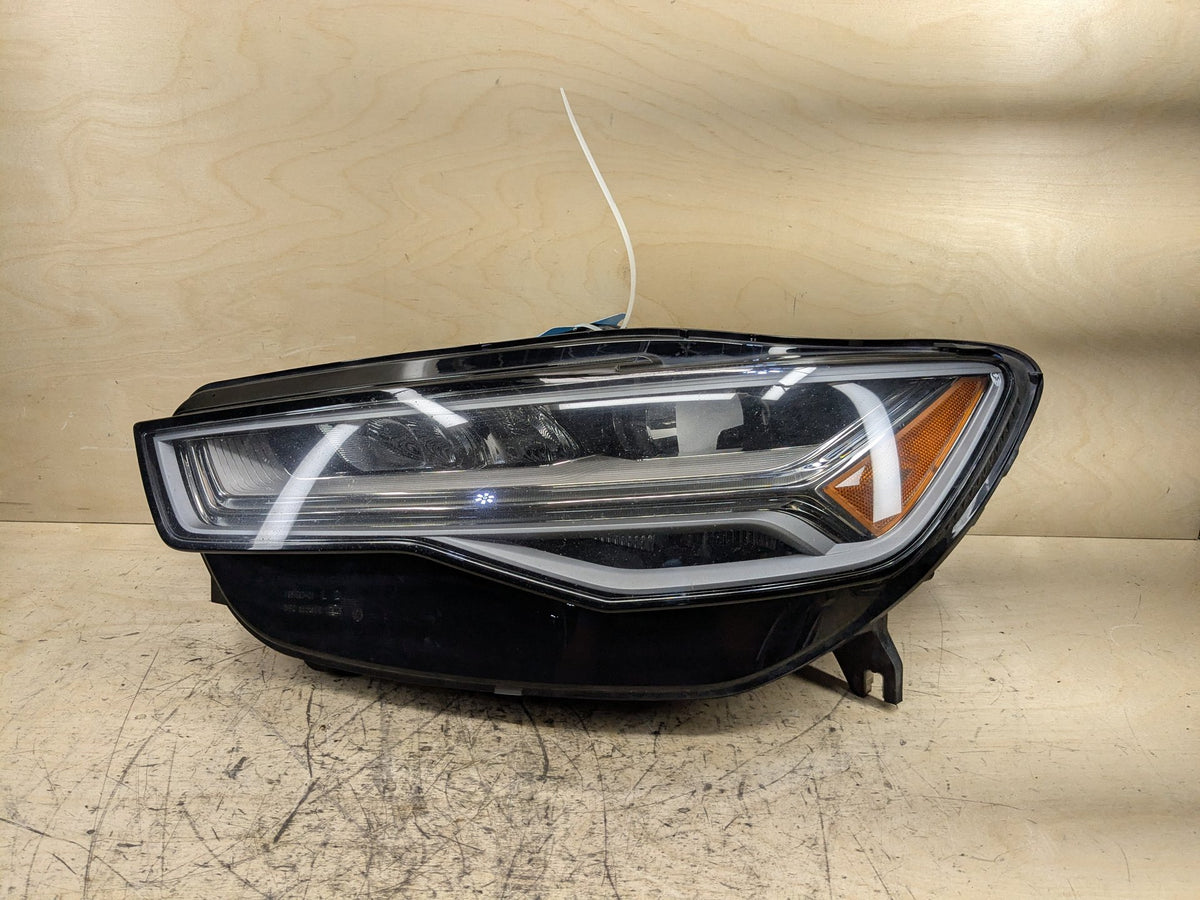 TESTED! 2016-2018 Audi A6 S6 C7 Front Left Driver Headlight 4G0941773K OEM