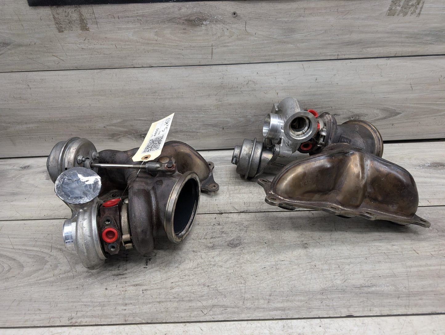07-10 OEM BMW E90 E92 E93 335 Engine N54 PWG Turbo Turbochargers SET k