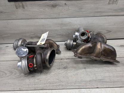 07-10 OEM BMW E90 E92 E93 335 Engine N54 PWG Turbo Turbochargers SET k