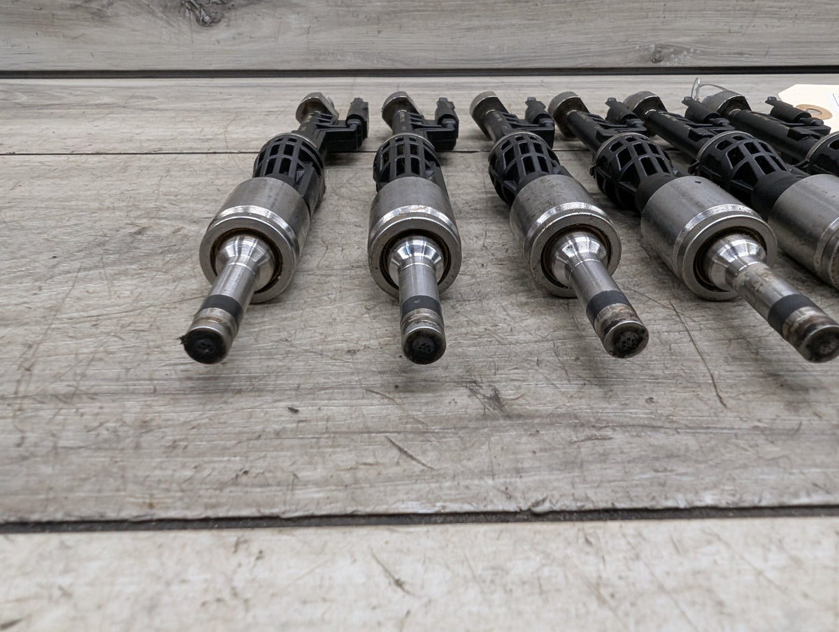 2011-2016 BMW F10 535i N55B30M0 Engine Motor Injector SET 7568607