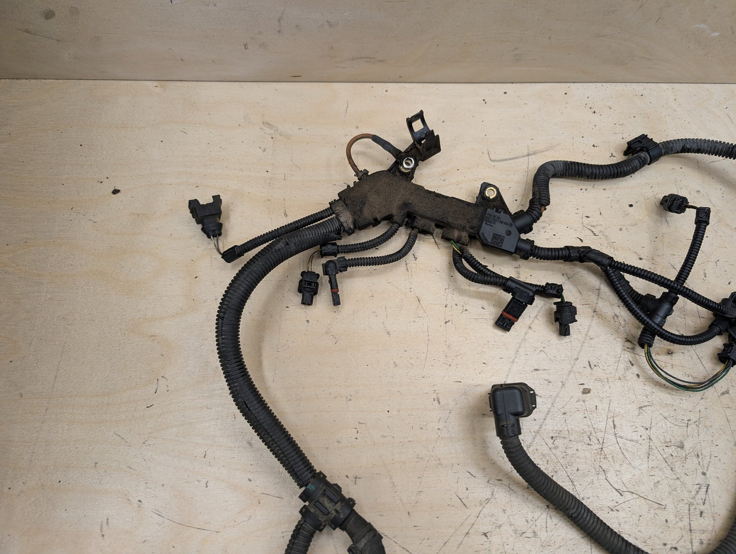 2012-2018 BMW F30 328i N20B20O0 Engine Motor Wiring Wire Harness 8645493
