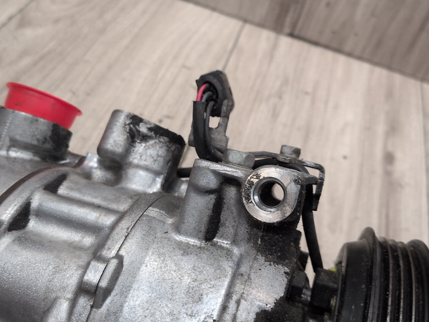 2018-2023 Audi B9 S4 CWG Engine Motor A/C AC Compressor Clutch Pump Pulley 8W0816803A