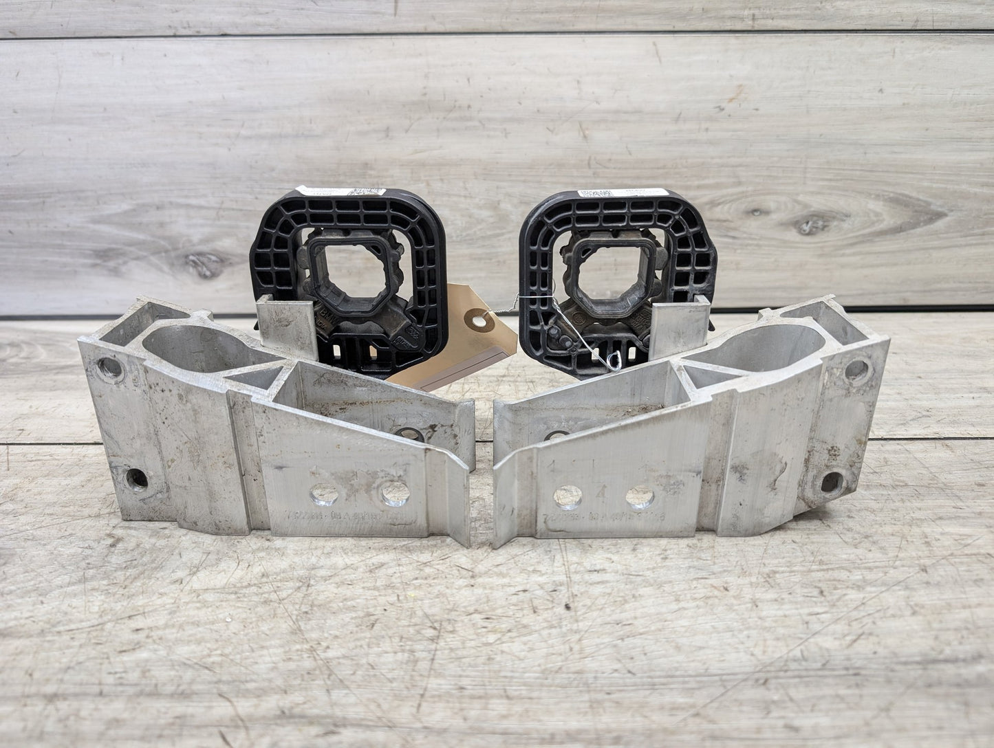2019 - 2026 BMW 330i G20 Radiator Lower Mounting Brackets SET 7422234 B46B20O1