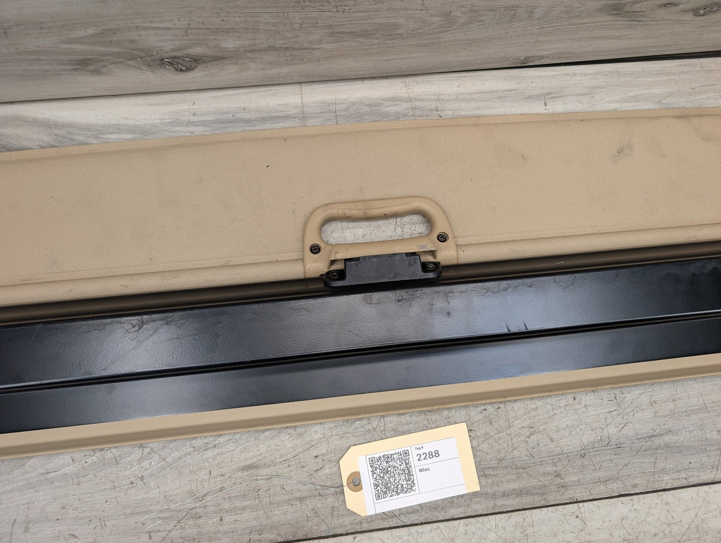 2007-2013 BMW X5 E70 Rear Trunk Upper Retractable Roller Luggage Shade Cover 6955873 Beige
