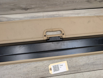 2007-2013 BMW X5 E70 Rear Trunk Upper Retractable Roller Luggage Shade Cover 6955873 Beige