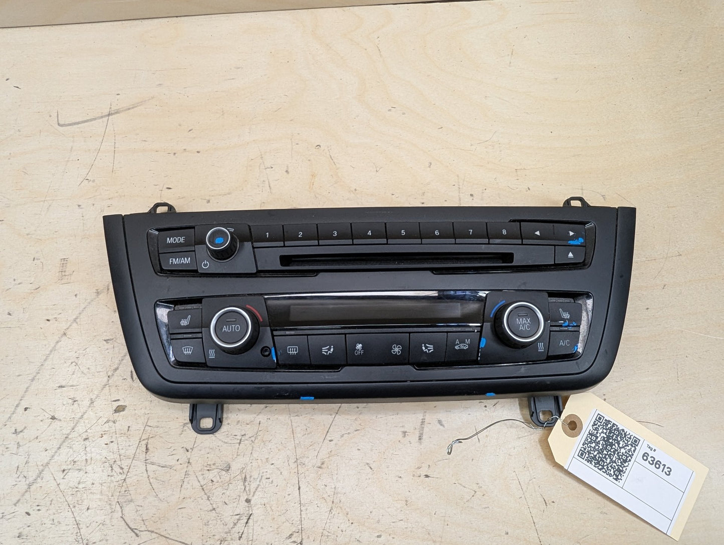 2012-2018 BMW 320i F30 Front AC Heater Climate Control Switch 9226784