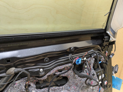 OEM BMW G11 G12 740 750 Rear Left Driver Aluminum Door Shell Panel Gray