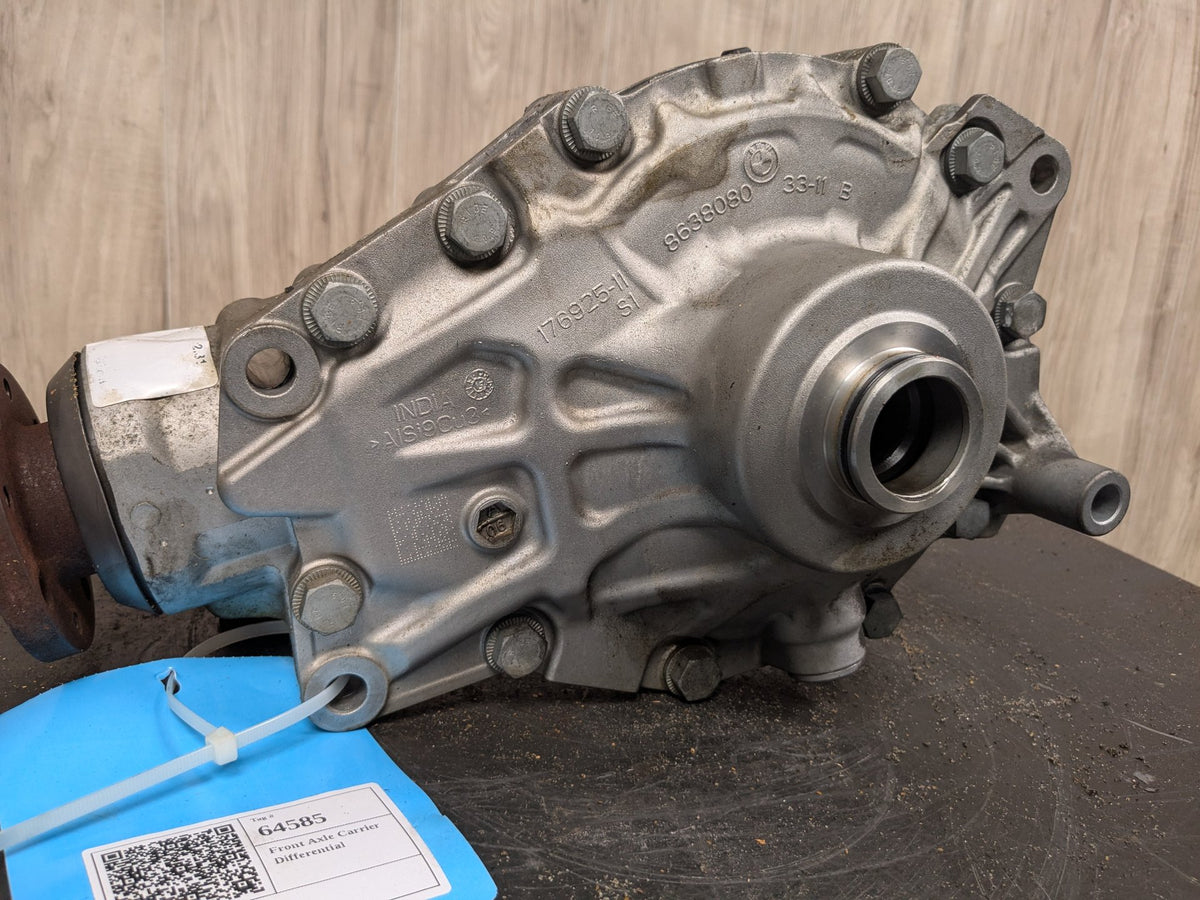 16-21 OEM BMW G30 G12 750 M550 AWD Front Differential Axle Carrier 2.81 Ratio