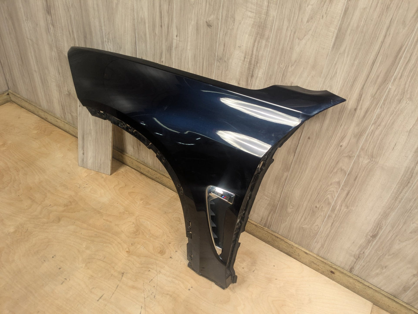 2015-2018 BMW X5 F85 Front Left Driver Fender Panel Black 416