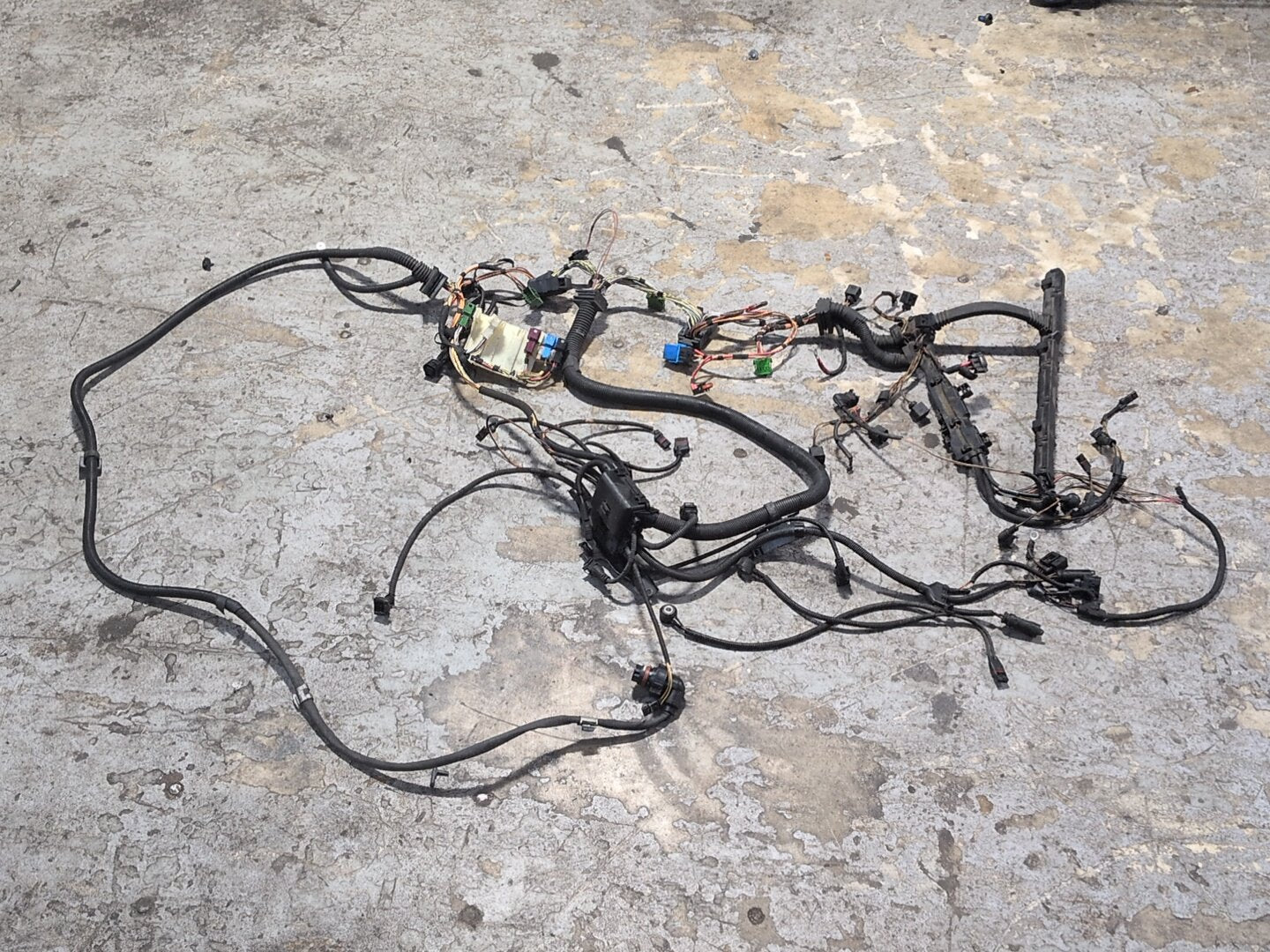 2007-2013 BMW E93 328i AT Engine N51 Motor Transmission Wiring Wire Harness SET