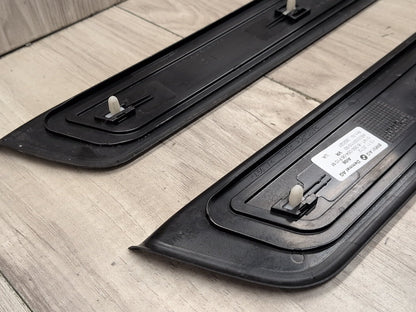 2011 - 2016 BMW 535i F10 Front Rear Left Right Scuff Plate Door Sill SET 8050054 N55B30A