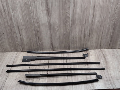 2004-2010 BMW M6 E64 Front Rear Left Right Door Gloss Shadow Line Trim Moldings SET 7905425 OEM