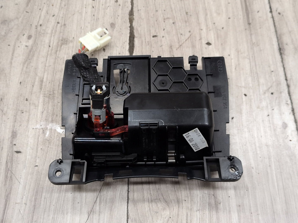 2010-2016 Audi S4 B8 - Center Console Ashtray Ash Tray PN: 8K0857951