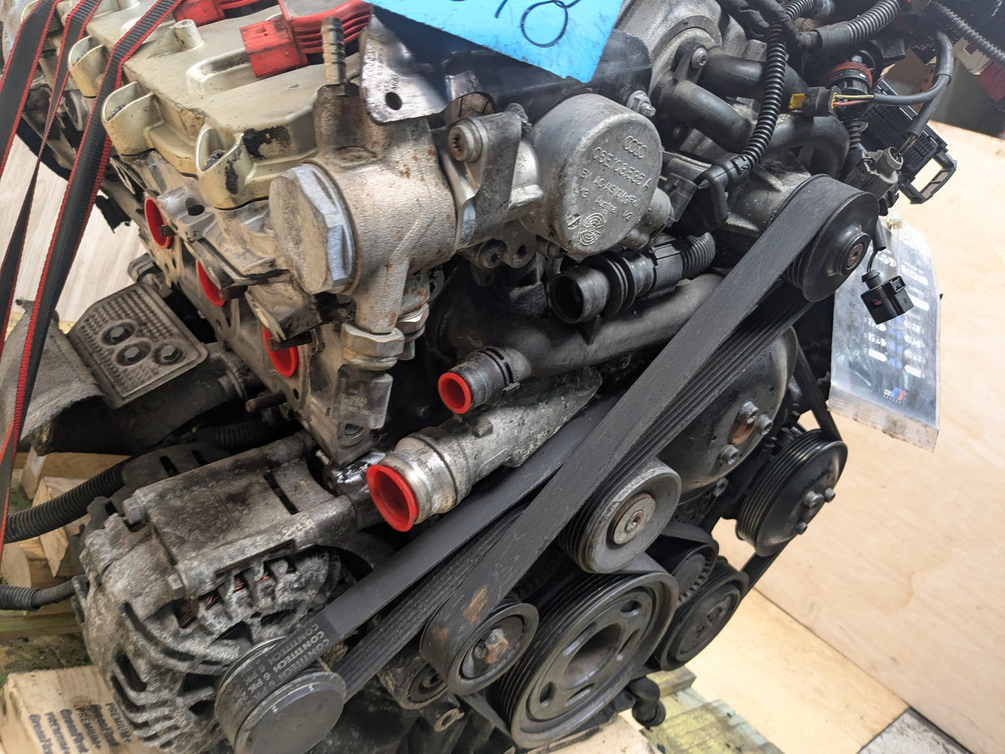 VIDEO! 13-17 AUDI S4 S5 B8 3.0T V6 Engine Motor CCBA AWD 163k RAN!