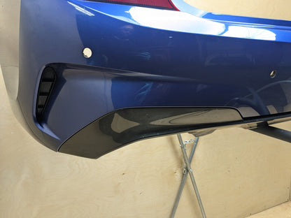 19-22 OEM BMW G20 330 M340 M SPORT Rear Bumper Cover Blue C31