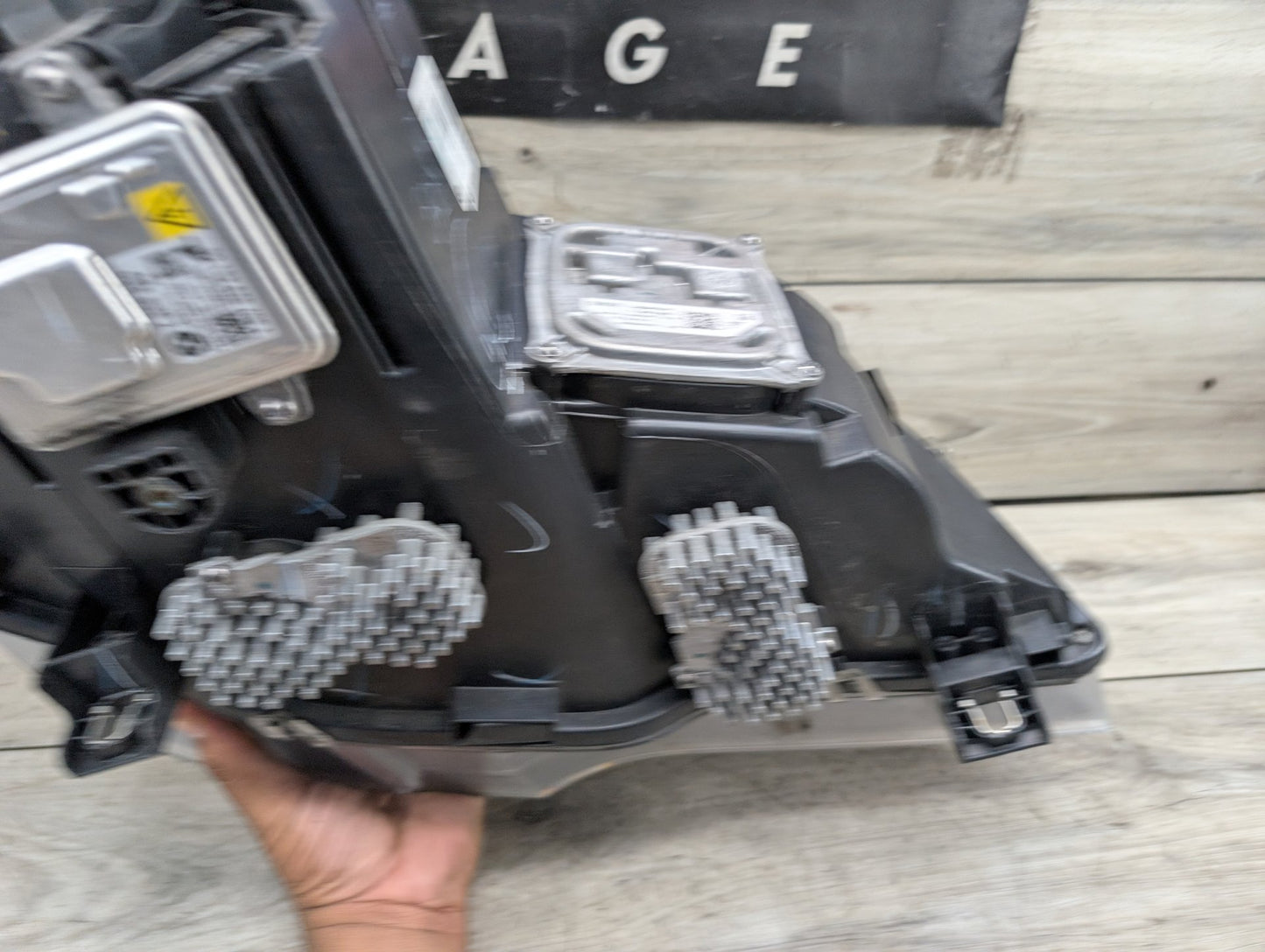 11-13 OEM BMW X5 E70- Front Left Driver Xenon AHL Headlight PN: 7294605